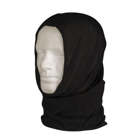 Mil-Tec - Multifunktionale Fleece-Kopfbedeckung // Schwarz-Kopfbedeckung-Mil-Tec-GearFreak.de-1
