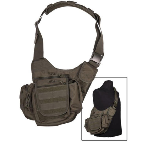 Mil-Tec - Multifunktions-Umhängetasche // Olivgrün-Grab & Go-Taschen-Mil-Tec-GearFreak.de-1