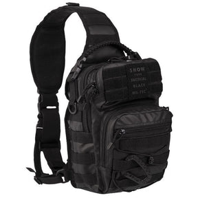 Mil-Tec - One Strap Assault Pack Small Tactical // Schwarz-Grab & Go-Taschen-Mil-Tec-GearFreak.de-1