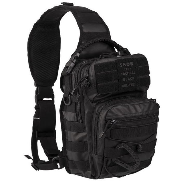 Mil-Tec - One Strap Assault Pack Small Tactical // Schwarz-Grab & Go-Taschen-Mil-Tec-GearFreak.de-1