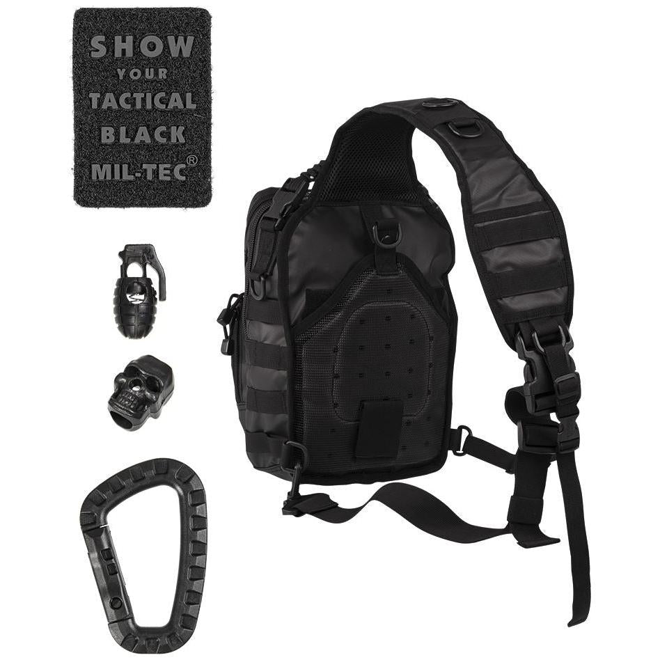 Mil-Tec - One Strap Assault Pack Small Tactical // Schwarz-Grab & Go-Taschen-Mil-Tec-GearFreak.de-2