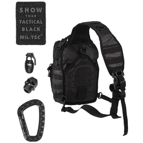 Mil-Tec - One Strap Assault Pack Small Tactical // Schwarz-Grab & Go-Taschen-Mil-Tec-GearFreak.de-2