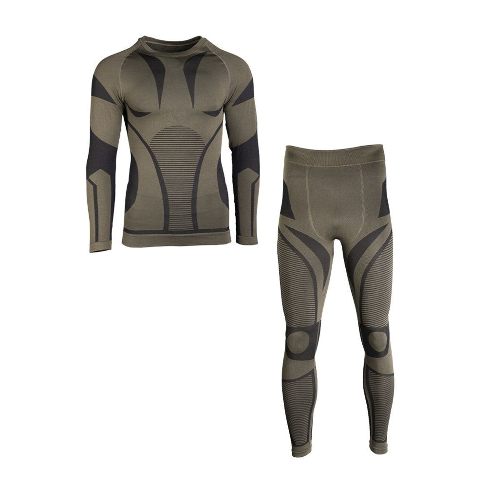 Mil-Tec - Performance Funktionsunterwäsche für Herren // Olivgrün-Unterwäsche - Herren-Mil-Tec-GearFreak.de-1