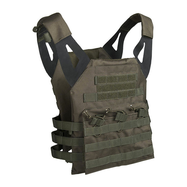 Mil-Tec - Plattenträgerweste Gen II // Olivgrün-Kampfweste & Basis-Mil-Tec-GearFreak.de-1