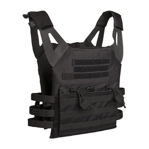 Mil-Tec - Plattenträgerweste Gen II // Schwarz-Kampfweste & Basis-Mil-Tec-GearFreak.de-1