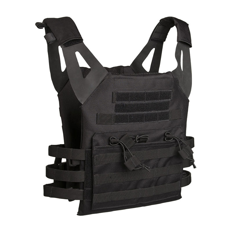 Mil-Tec - Plattenträgerweste Gen II // Schwarz-Kampfweste & Basis-Mil-Tec-GearFreak.de-1