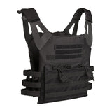 Mil-Tec - Plattenträgerweste Gen II // Schwarz-Kampfweste & Basis-Mil-Tec-GearFreak.de-1