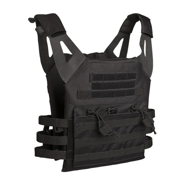 Mil-Tec - Plattenträgerweste Gen II // Schwarz-Kampfweste & Basis-Mil-Tec-GearFreak.de-1