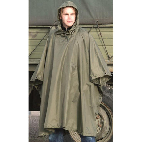 Mil-Tec - Ripstop-Regenschutz // Schwarz-Regenbekleidung - Herren-Mil-Tec-GearFreak.de-2
