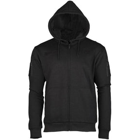 Mil-Tec - Tactical Hoodie Hættetrøje m. Lynlås // Sort-Øvrig Millitærbeklædning-Mil-Tec-GearFreak.de-1