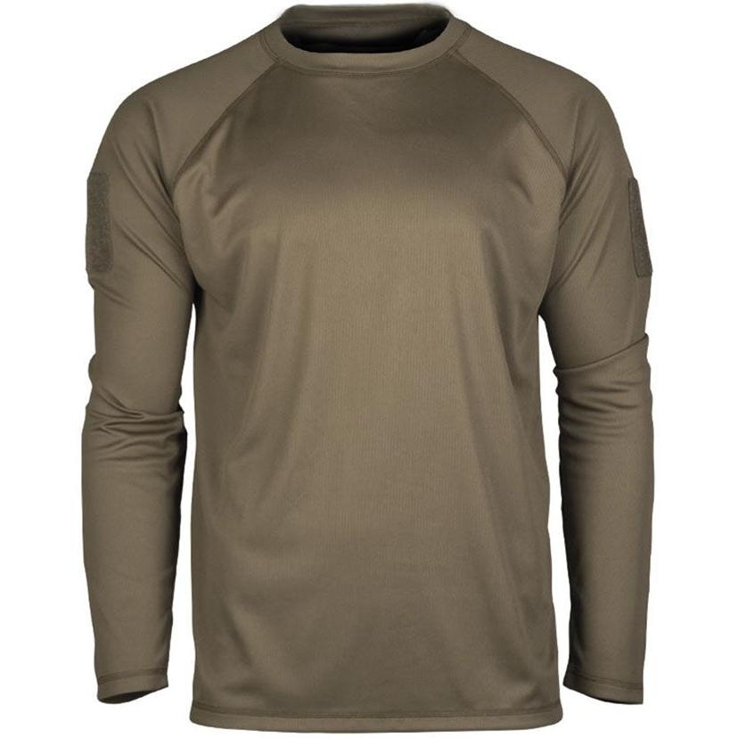 Mil-Tec - Tactical Quick Dry Langarm-T-Shirt // Olivgrün-Outdoor-T-Shirts - Herren-Mil-Tec-GearFreak.de-1
