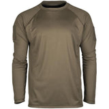 Mil-Tec - Tactical Quick Dry Langarm-T-Shirt // Olivgrün-Outdoor-T-Shirts - Herren-Mil-Tec-GearFreak.de-1