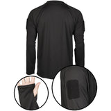Mil-Tec - Tactical Quick Dry Langarm-T-Shirt // Olivgrün-Outdoor-T-Shirts - Herren-Mil-Tec-GearFreak.de-2