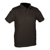 Mil-Tec - Tactical Quickdry Poloshirt für Herren // Schwarz-Outdoor-T-Shirts - Herren-Mil-Tec-GearFreak.de-2