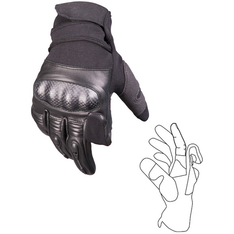 Mil-Tec - Taktische Gen II Lederhandschuhe-Militärhandschuhe-Mil-Tec-GearFreak.de-2