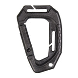 Mil-Tec - Taktischer MOLLE Karabiner Schwarz 2 Stk-Feldausrüstung-Mil-Tec-GearFreak.de-1