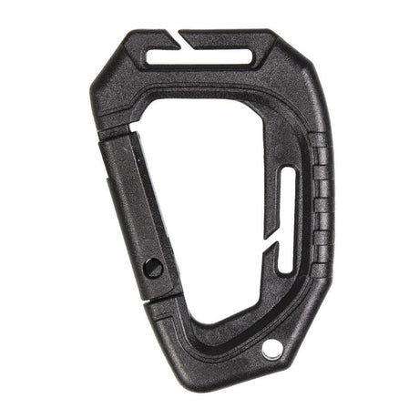 Mil-Tec - Taktischer MOLLE Karabiner Schwarz 2 Stk-Feldausrüstung-Mil-Tec-GearFreak.de-1
