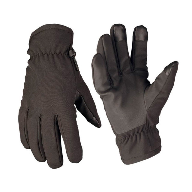 Mil-Tec - Thinsulate Softshell-Handschuhe // Schwarz-Militärhandschuhe-Mil-Tec-GearFreak.de-1