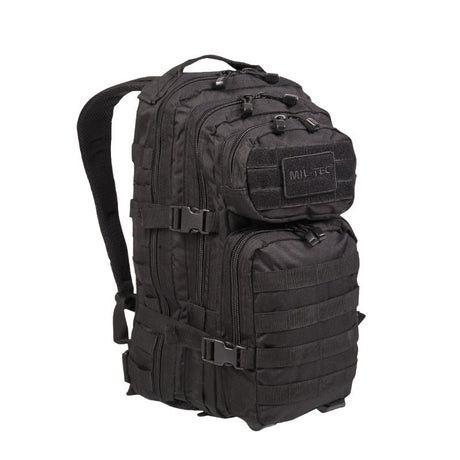 Mil-Tec - US Assault Pack Klein // Schwarz-Outdoor-Tagesrucksäcke-Mil-Tec-GearFreak.de-1