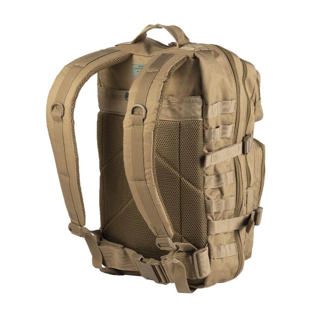 Mil-Tec - US Assault Pack Large 36L Rygsæk // Coyote-Kurze Patrouille-Mil-Tec-GearFreak.de-1