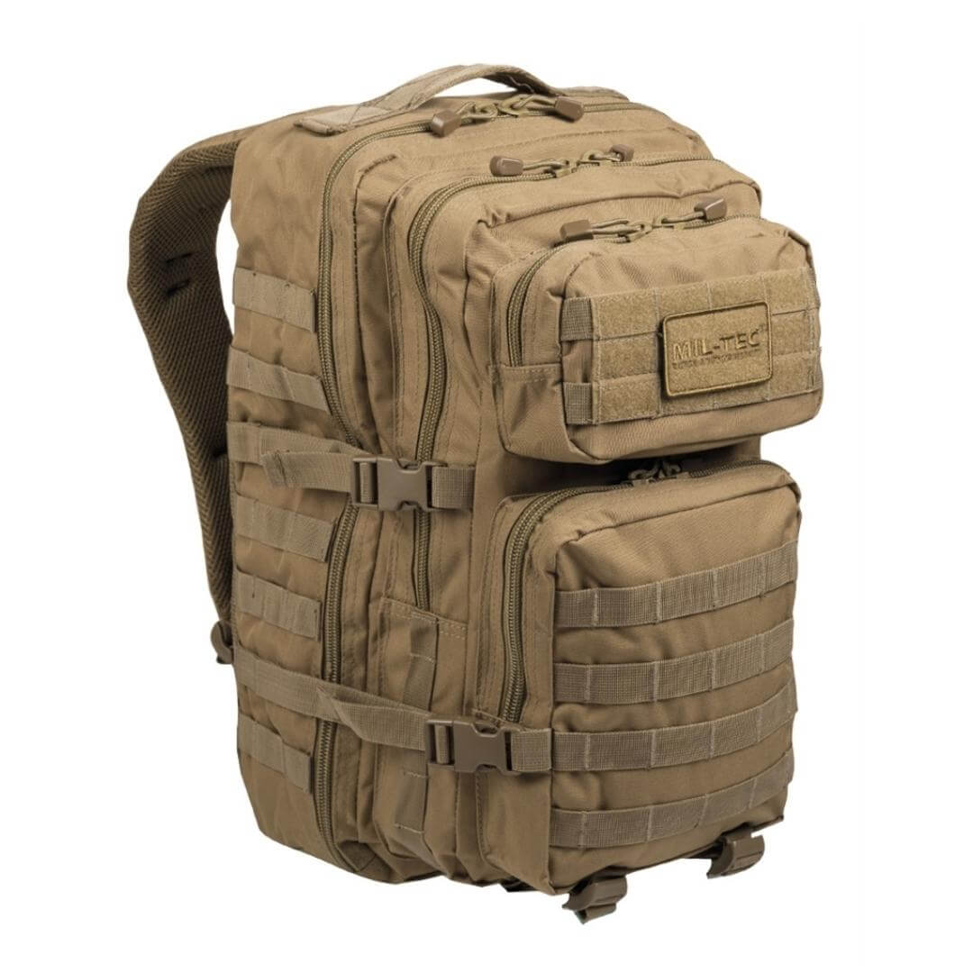 Mil-Tec - US Assault Pack Large 36L Rygsæk // Coyote-Kurze Patrouille-Mil-Tec-GearFreak.de-2