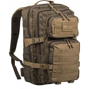 Mil-Tec - US Assault Pack Large 36L Rygsæk // Olivengrün / Coyote-Kurze Patrouille-Mil-Tec-GearFreak.de-1