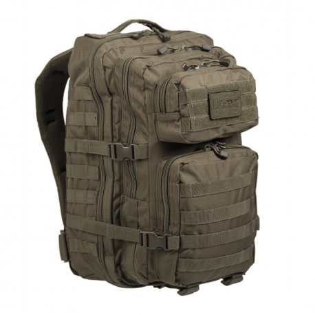 Mil-Tec - US Assault Pack Large 36L Rygsæk // Olivgrün-Kurze Patrouille-Mil-Tec-GearFreak.de-1