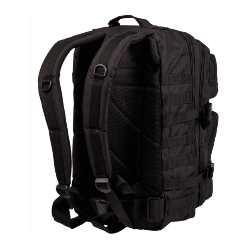 Mil-Tec - US Assault Pack Large 36L Rygsæk // Schwarz-Kurze Patrouille-Mil-Tec-GearFreak.de-2