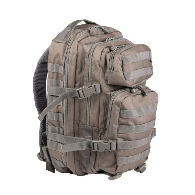 Mil-Tec - US Assault Pack Small // Grau Olivgrün-Outdoor-Tagesrucksäcke-Mil-Tec-GearFreak.de-1