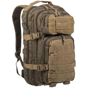 Mil-Tec - US Assault Pack Small // Olivgrün / Coyote-Kurze Patrouille-Mil-Tec-GearFreak.de-1
