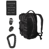 Mil-Tec - US Assault Pack Small // Tactical Black-Kurze Patrouille-Mil-Tec-GearFreak.de-2