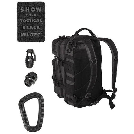 Mil-Tec - US Assault Pack Small // Tactical Black-Kurze Patrouille-Mil-Tec-GearFreak.de-2