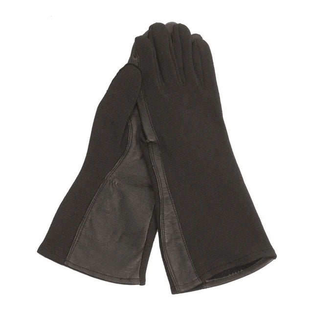 Mil-Tec - US DuPont Nomex feuerfeste Pilotenhandschuhe // Schwarz-Militärhandschuhe-Mil-Tec-GearFreak.de-1