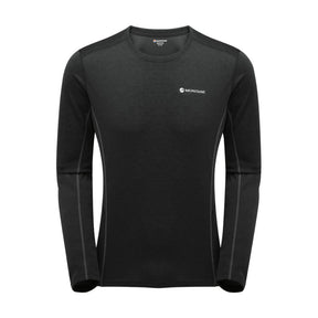 Montane - Dart Langarm-T-Shirt Schwarz-Fleecejacken & Pullover - Herren-Montane-GearFreak.de-1