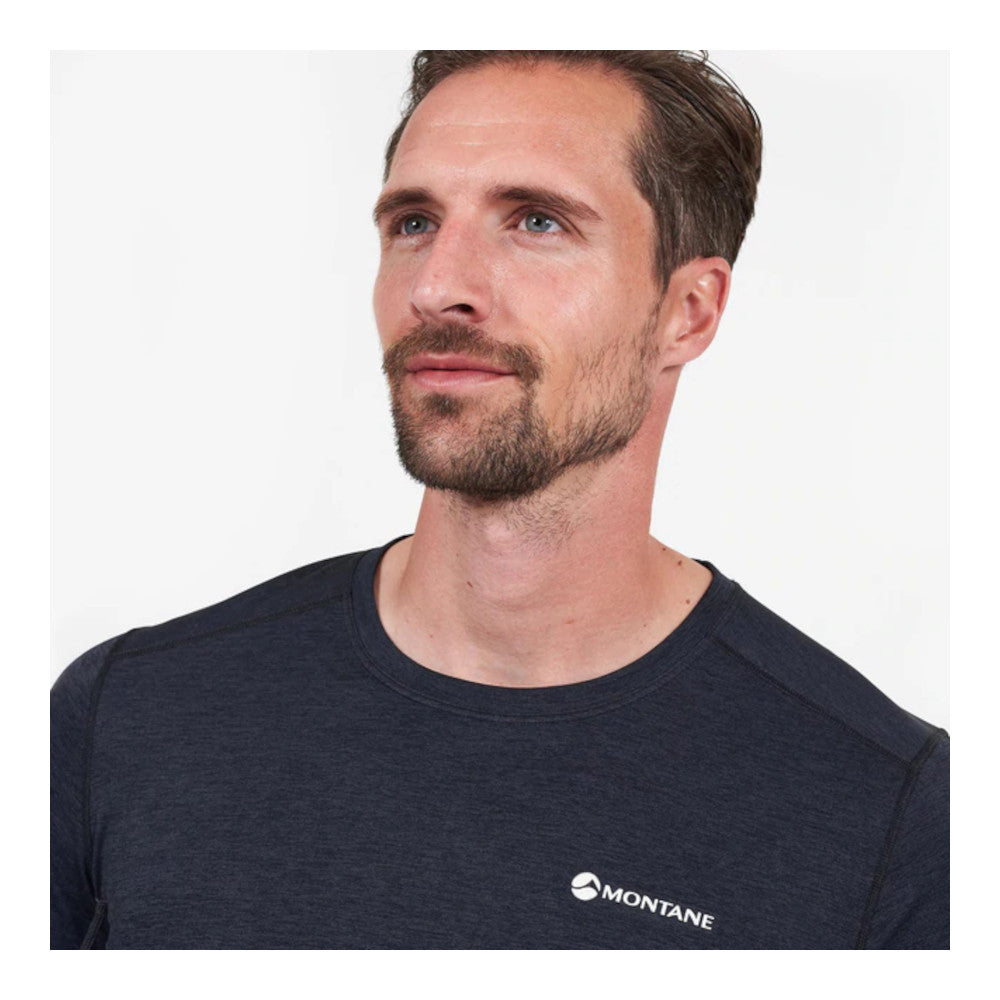 Montane - Dart Langarm-T-Shirt Schwarz-Fleecejacken & Pullover - Herren-Montane-GearFreak.de-3