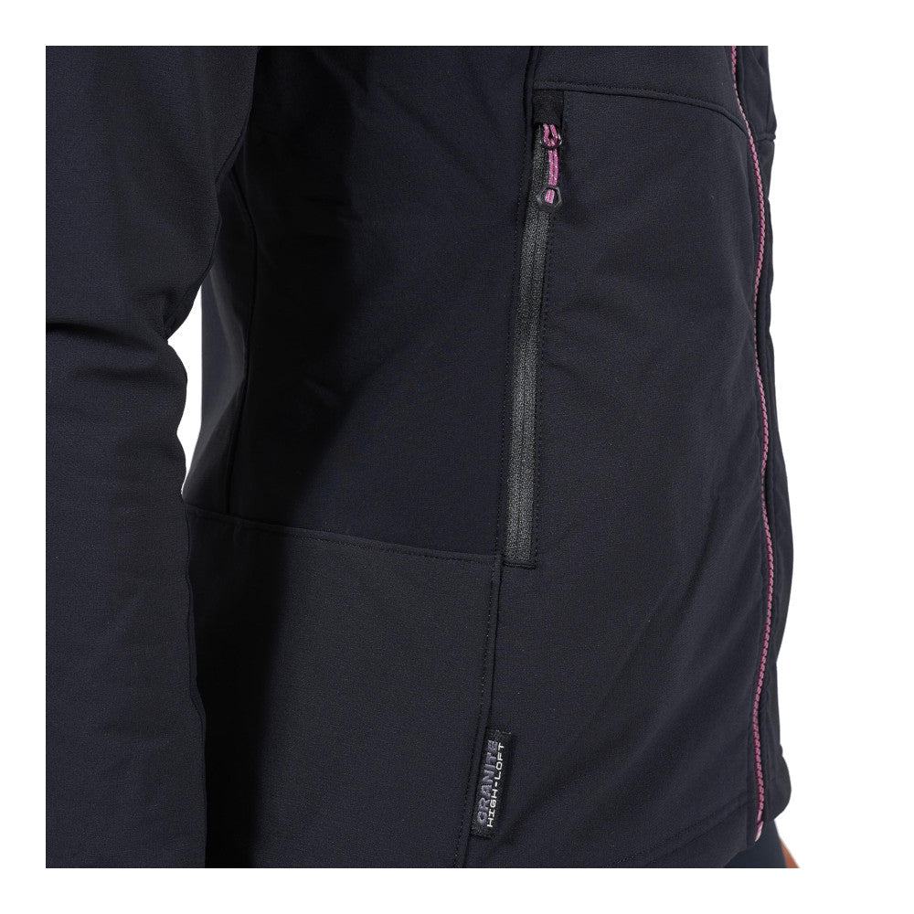 Montane - Krypton Softshell-Hoodie für Damen // Schwarz-Jacke - Damen-Montane-GearFreak.de-6