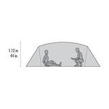 MSR - Mutha Hubba NX 3-Personen Zelt // Grau