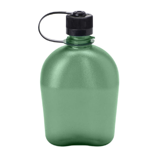 Nalgene - Narrow Mouth Oasis Sustain Trinkflasche 1L Grün-Trinkflaschen-Nalgene-GearFreak.de-1