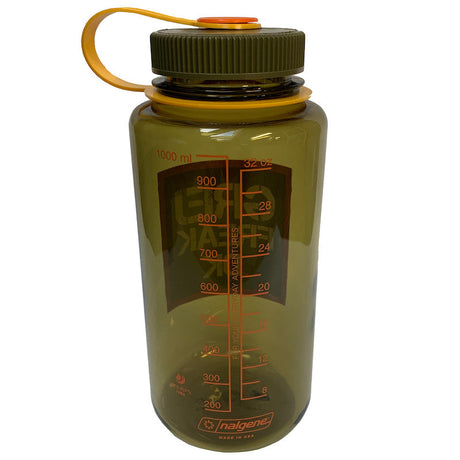 Nalgene - Wide Mouth Trinkflasche mit GearFreak.eu Logo 1L-Trinkflaschen-Nalgene-GearFreak.de-2