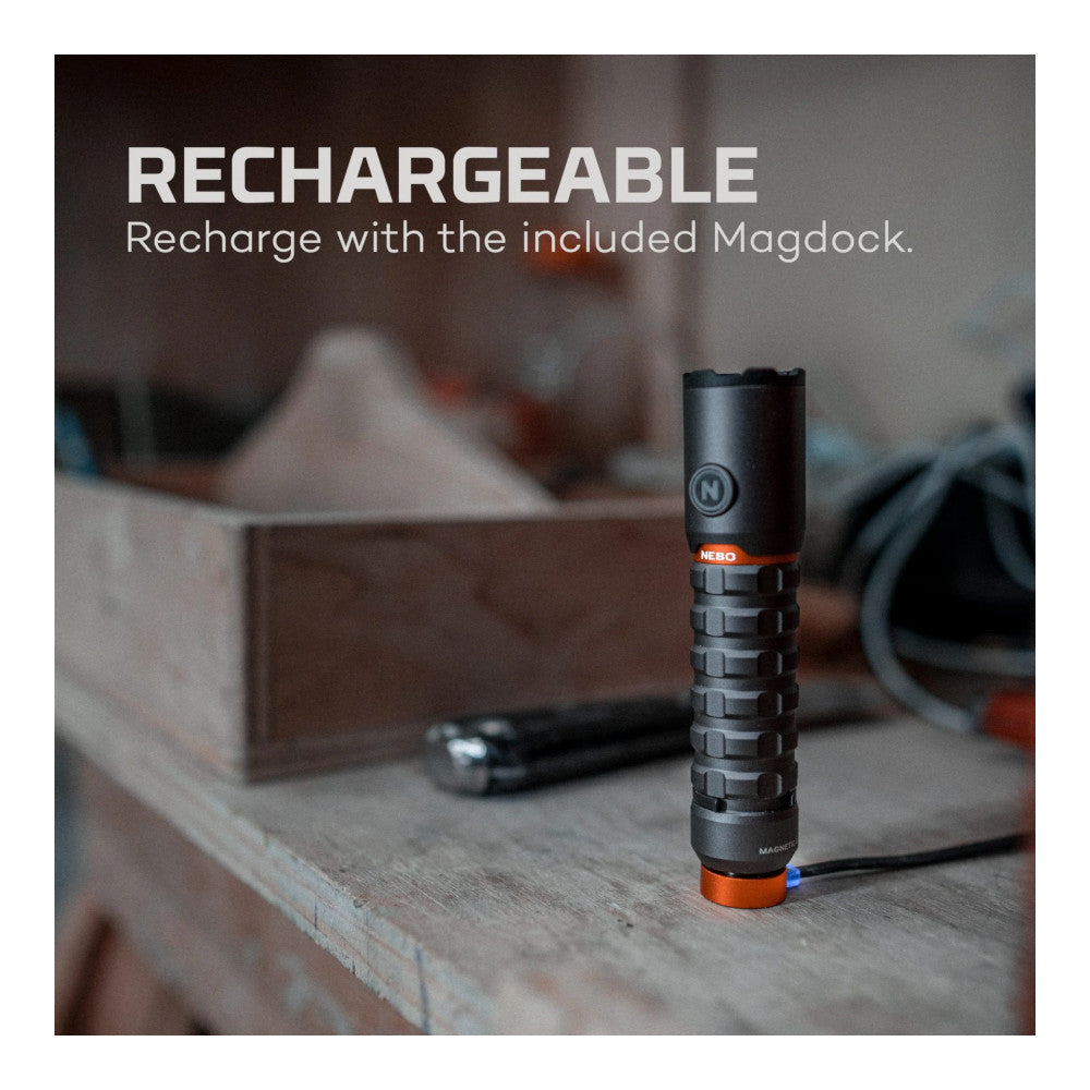 Nebo - Torchy 2k wiederaufladbare Taschenlampe 2000 Lumen-Taschenlampen-NEBO-GearFreak.de-9