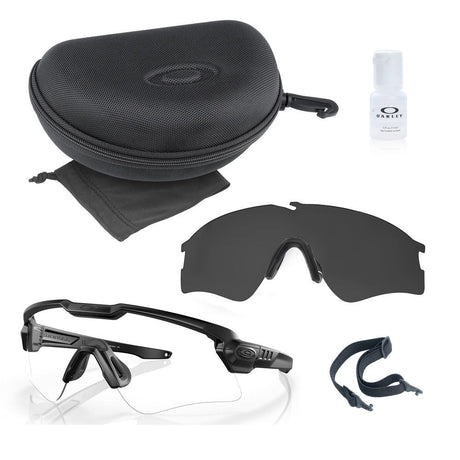 Oakley - SI Ballistic M Frame Alpha Black Array m. 1 klares und 1 graues Glas-Schieß- & Sportbrillen-OAKLEY-GearFreak.de-2