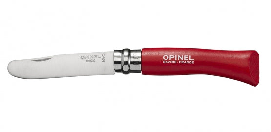 Opinel - Mein erstes Opinel Nr. 7 Juniormesser // Rot-Klappmesser-Opinel-GearFreak.de-1