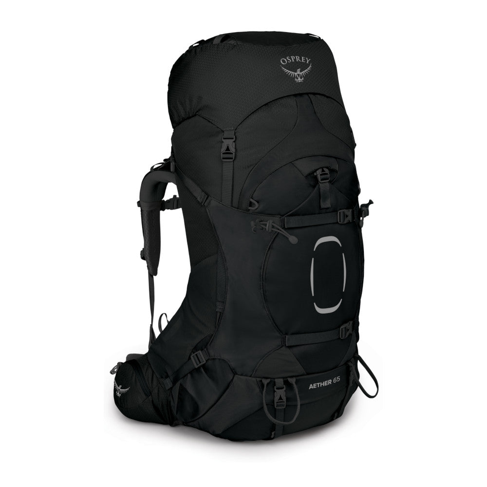 Osprey - Aether Herren Wanderrucksack 68L // Schwarz-Wanderrucksäcke-Osprey-GearFreak.de-1
