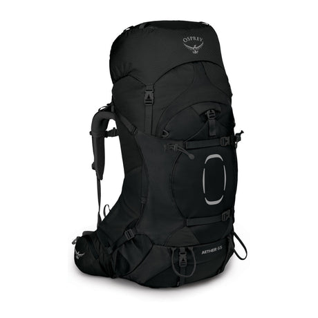 Osprey - Aether Herren Wanderrucksack 68L // Schwarz-Wanderrucksäcke-Osprey-GearFreak.de-1