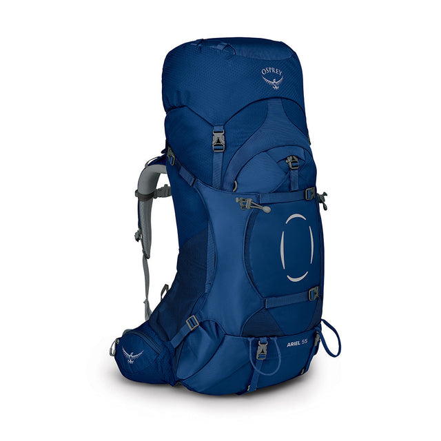 Osprey - Ariel 55 Damen Wanderrucksack (55L) // Blau-Wanderrucksäcke-Osprey-GearFreak.de-1