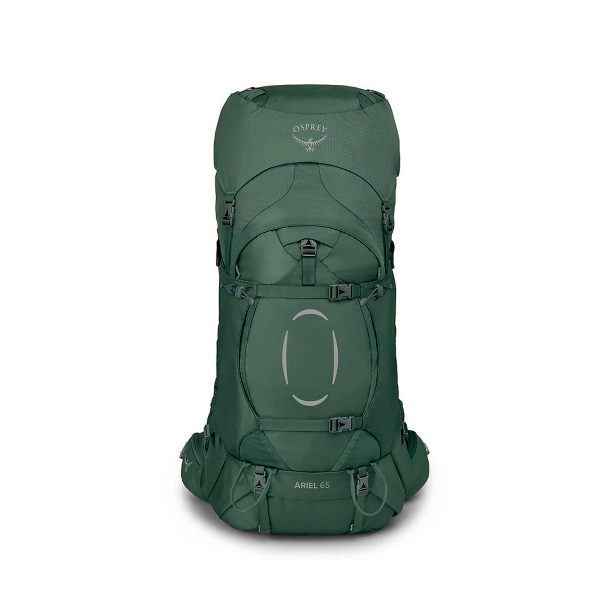 Osprey - Ariel 65 Dame Vandrerygsæk 65L // Koseret Green-Vandrerygsække-Osprey-GearFreak.de-1