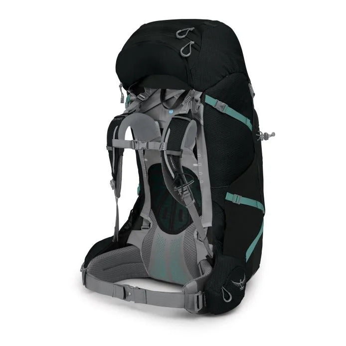 Osprey - Ariel Plus 85 L Dame Rygsæk // Schwarz-Wanderrucksäcke-Osprey-GearFreak.de-2