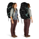Osprey - Ariel Plus 85 L Dame Rygsæk // Schwarz-Wanderrucksäcke-Osprey-GearFreak.de-3