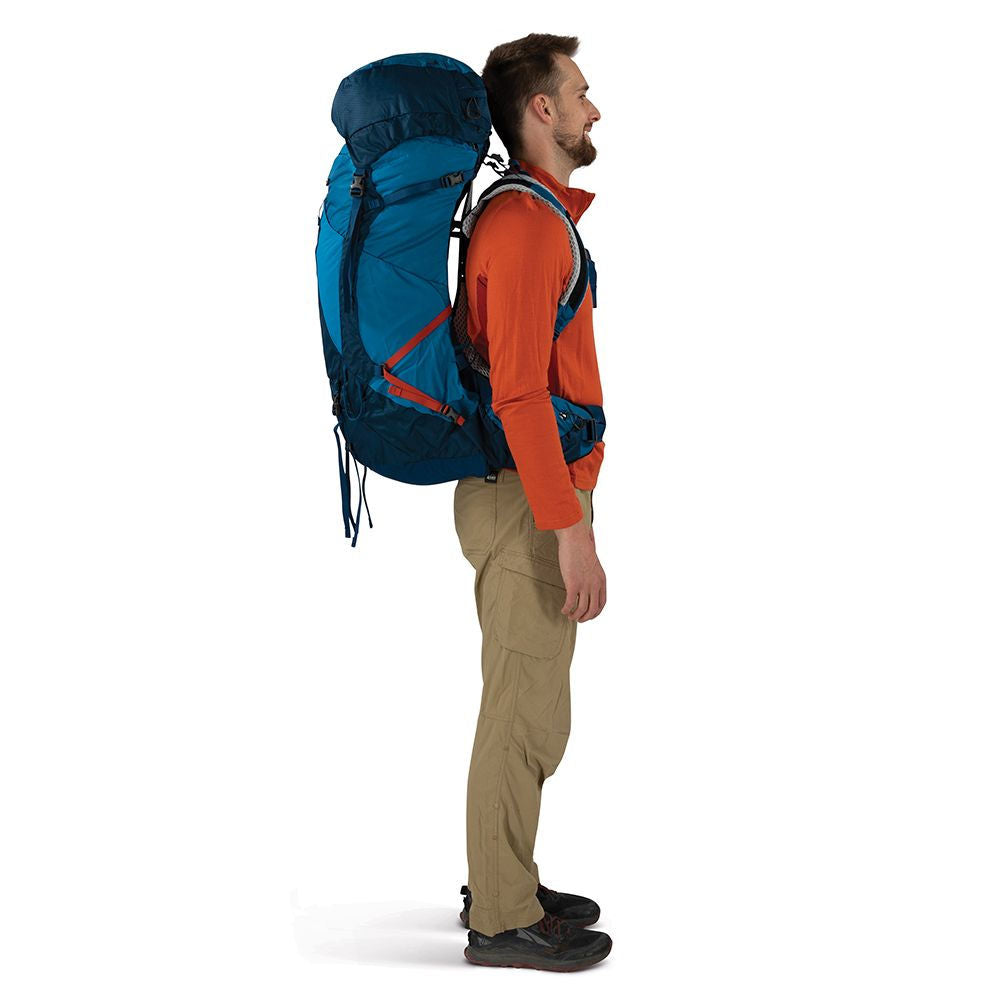 Osprey - Atmos AG LT 65L Wanderrucksack Herren // Blau-Wanderrucksäcke-Osprey-GearFreak.de-7
