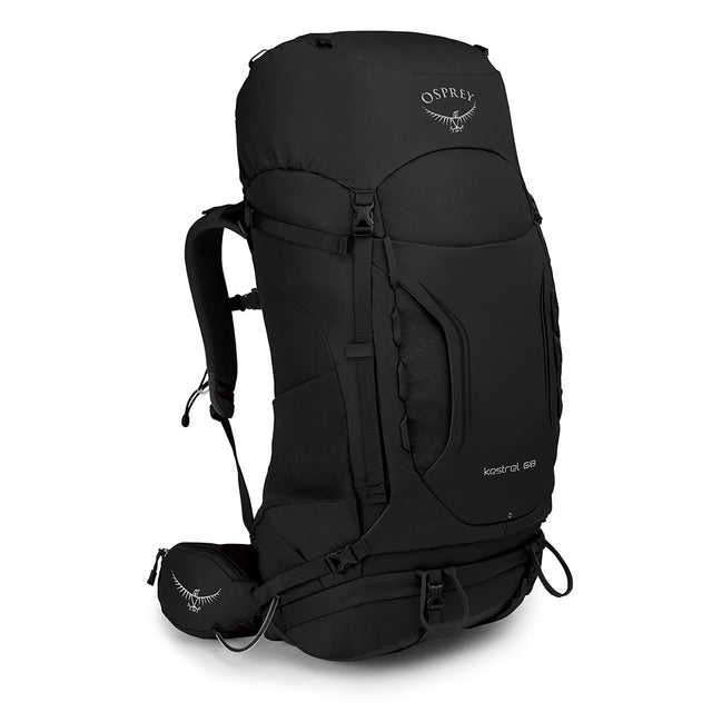 Osprey - Herren Kestrel 68L Rucksack // Schwarz-Wanderrucksäcke-Osprey-GearFreak.de-1
